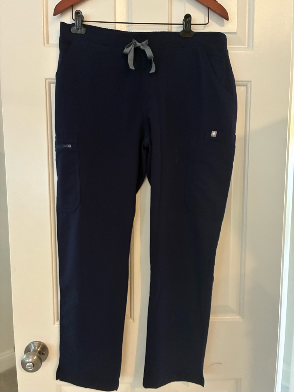 NWT: Figs Navy Drawstring yola scrub pants